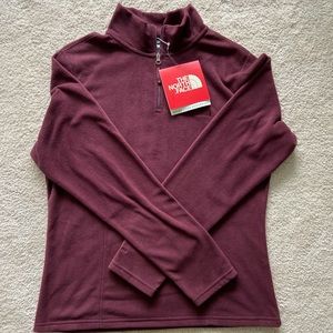 {NWT} North Face TKA 100 half zip fleece